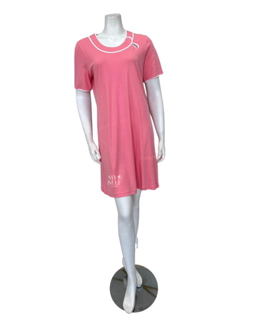 Furstenberg 42385379 Strawberry 100% Cotton Knit Short Sleeve Nightshirt  myselflingerie.com